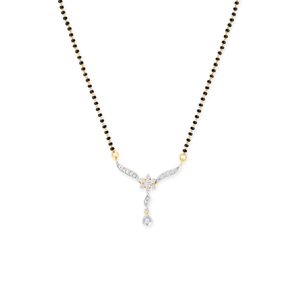 

Stylish Diamond Mangalsutra