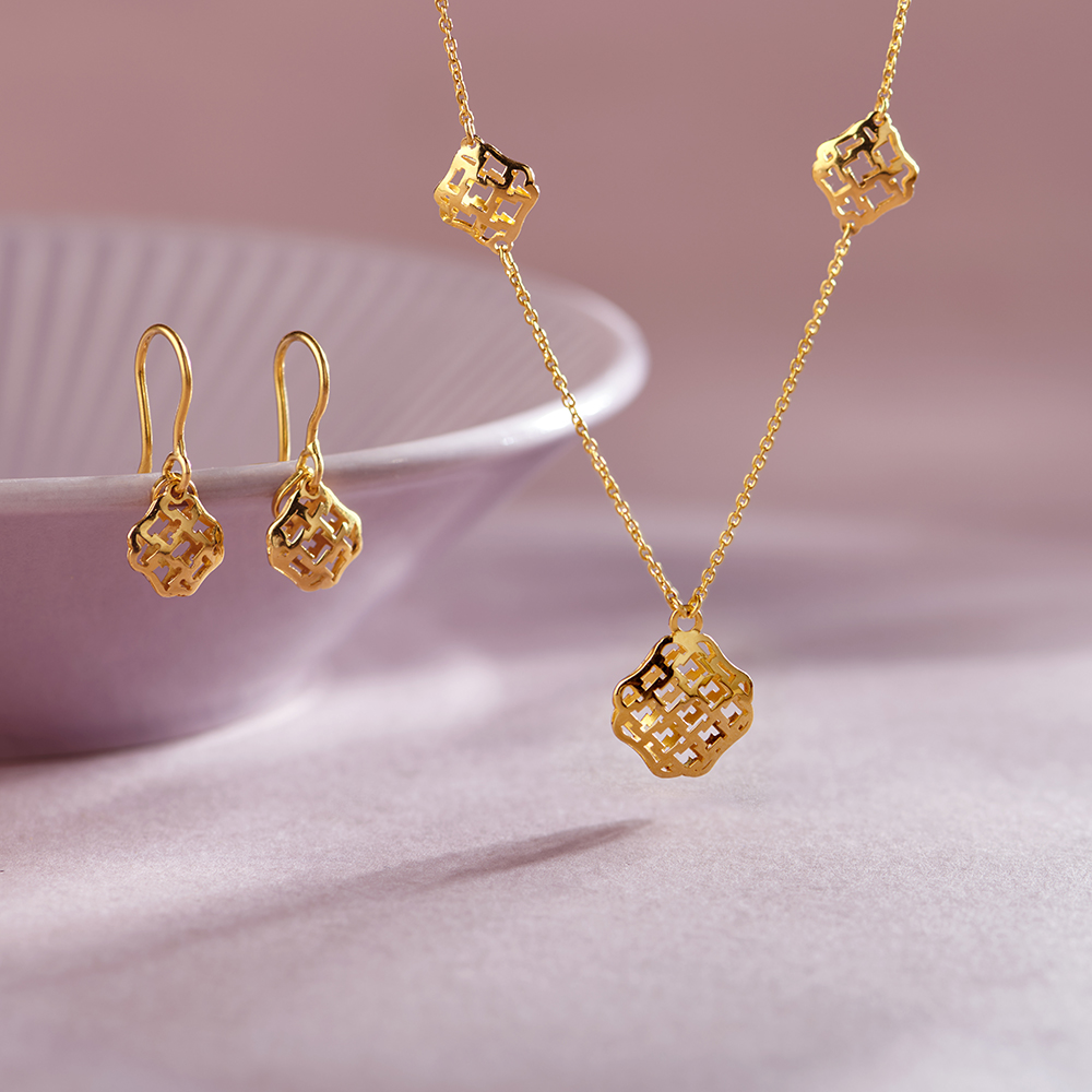 

Sleek Glam Necklace Set