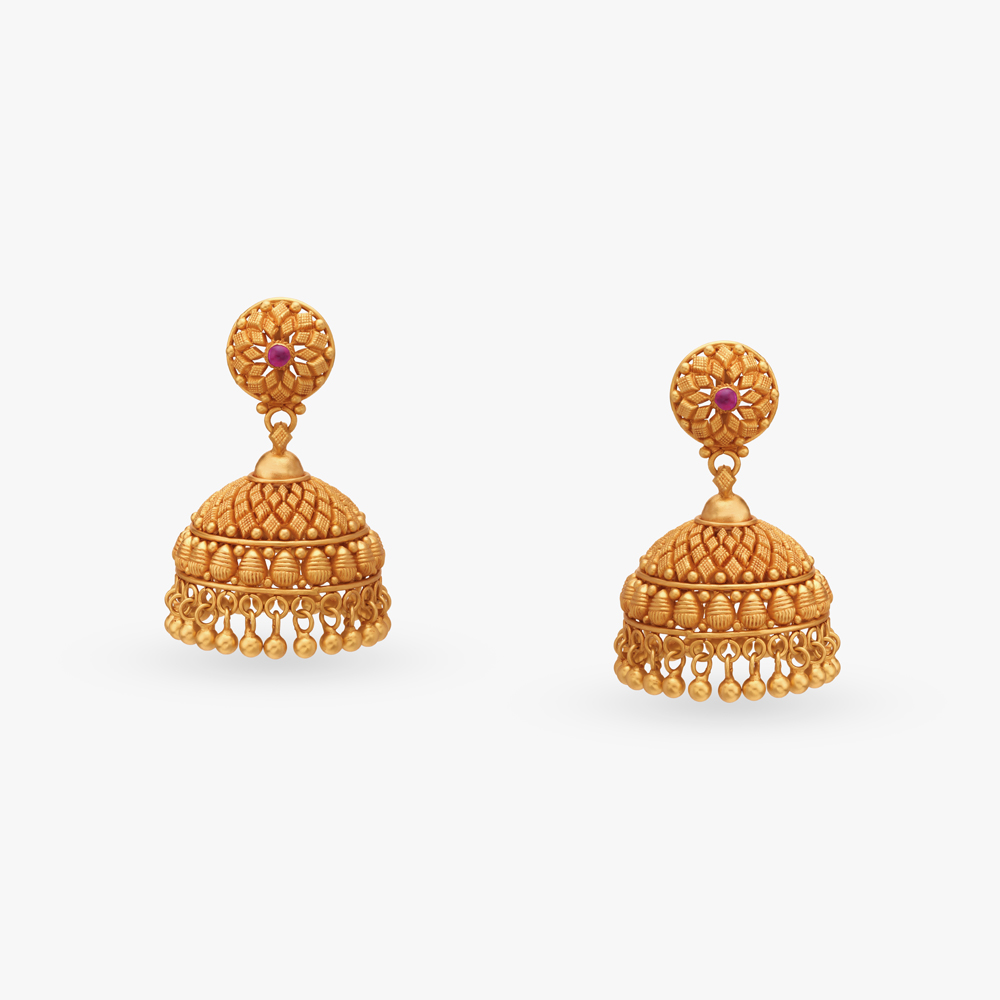 

Dangling Jhumka Earrings