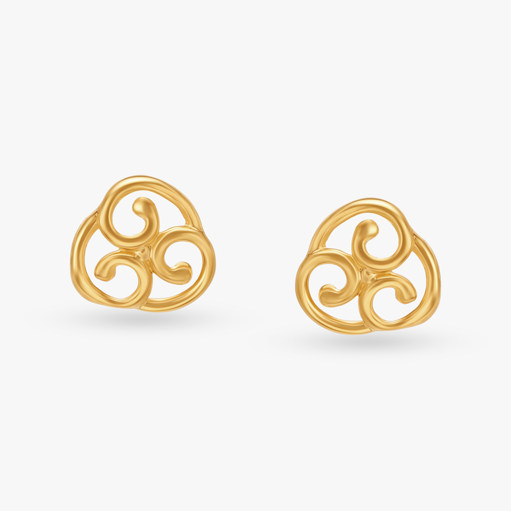 Refined Simplicity Stud Earrings