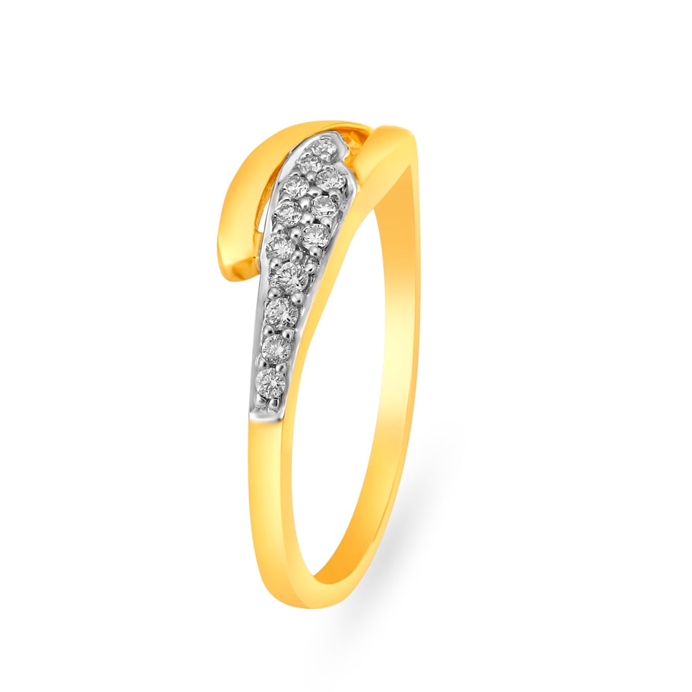 Artistic Design Fancy Diamond Finger Ring