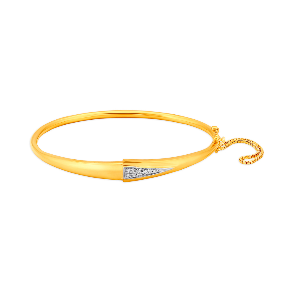 Bold Glitterati Diamond Bangle