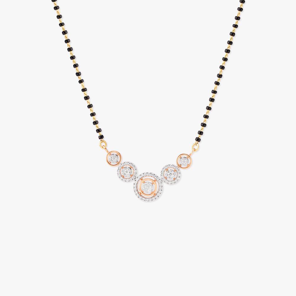 

Eternal Circles Diamond Mangalsutra