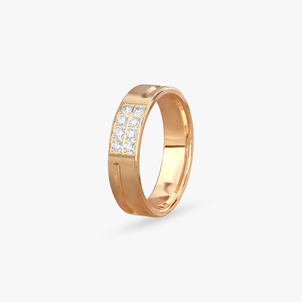 Gridline Majesty Diamond Ring for Men