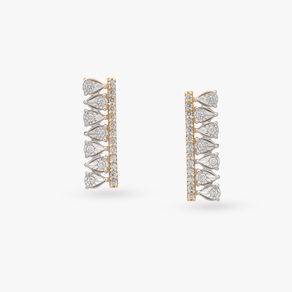 Classic Diamond Stud Earrings