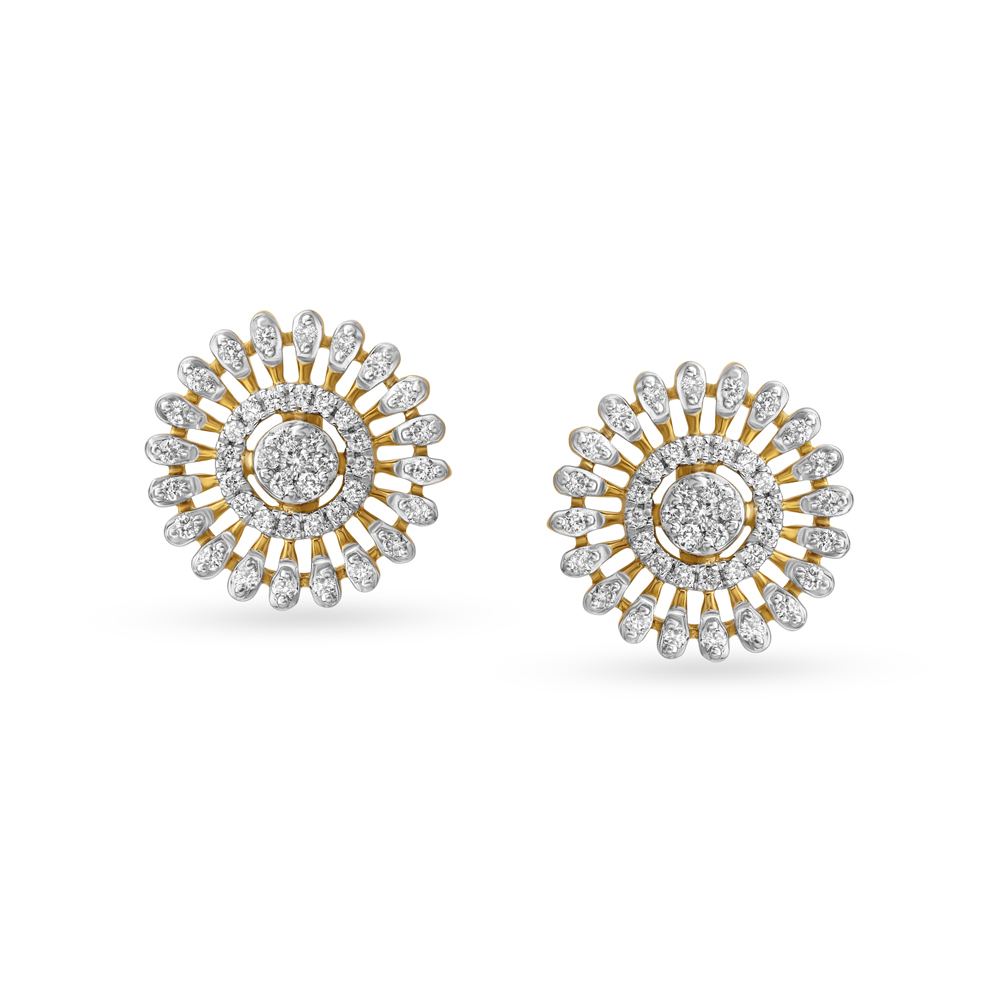 Gorgeous Diamond Stud Earrings