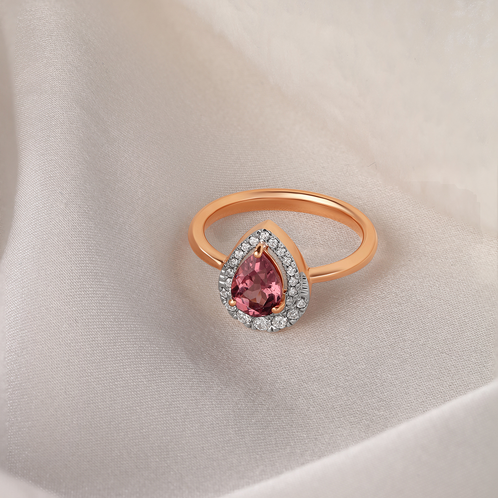 

Cherry Blossoms Diamond Ring