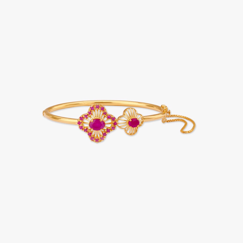 Heritage Gleam Ruby Bangle