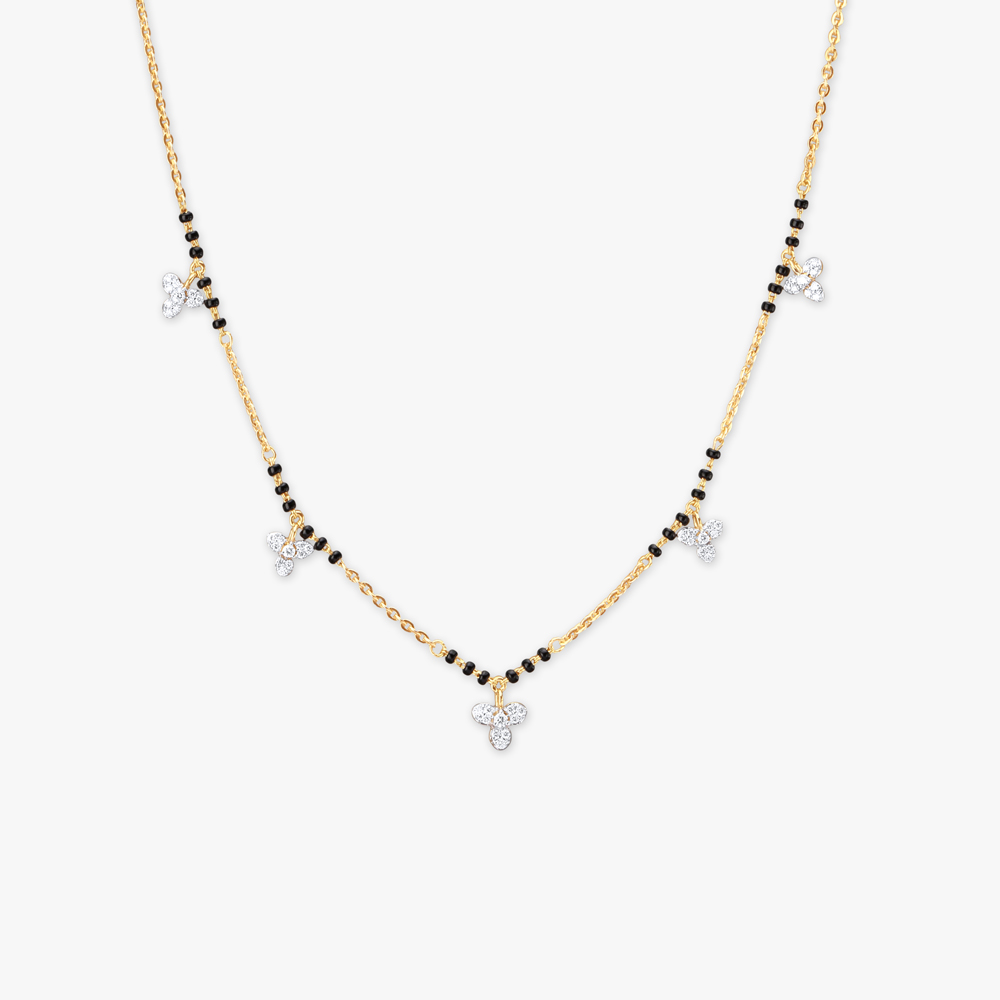 Eternal Bloom Diamond Mangalsutra