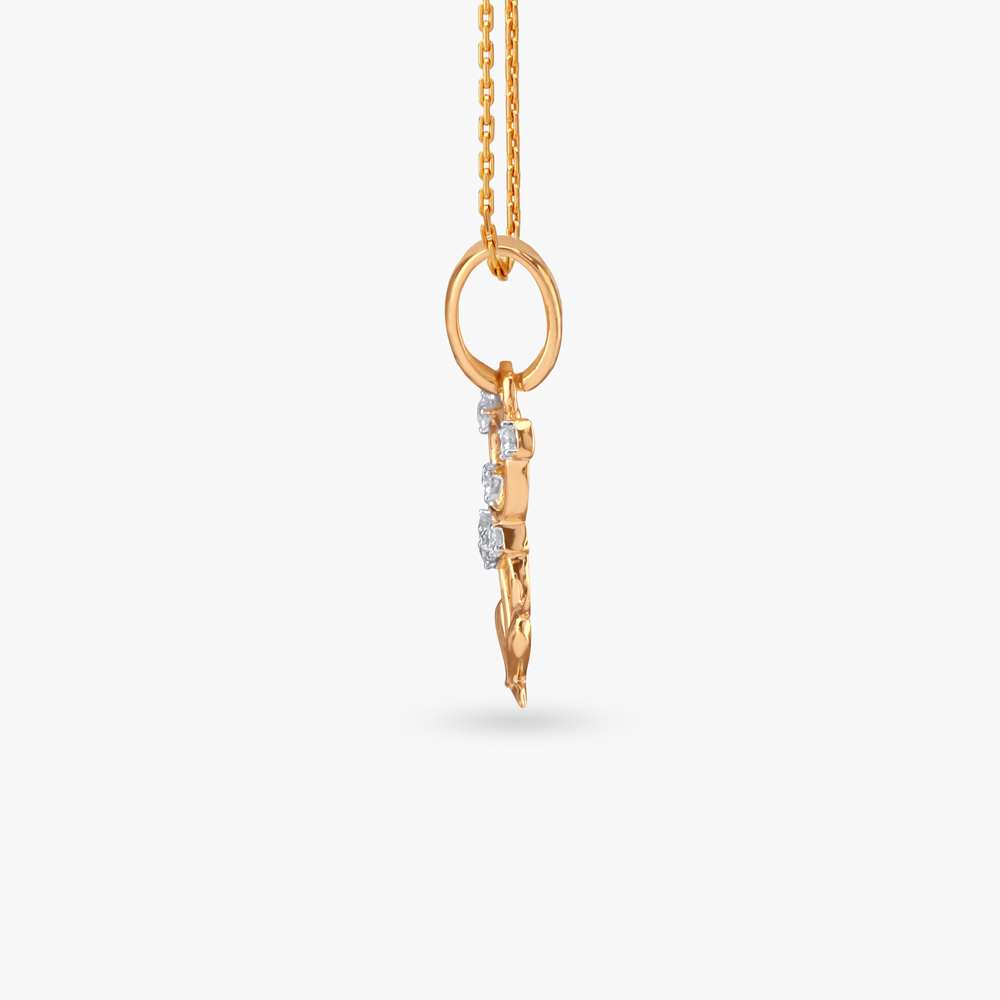 

Teddy Delight Diamond Pendant for Kids