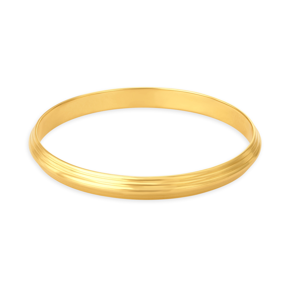 Timeless Groove Gold Kada for Men