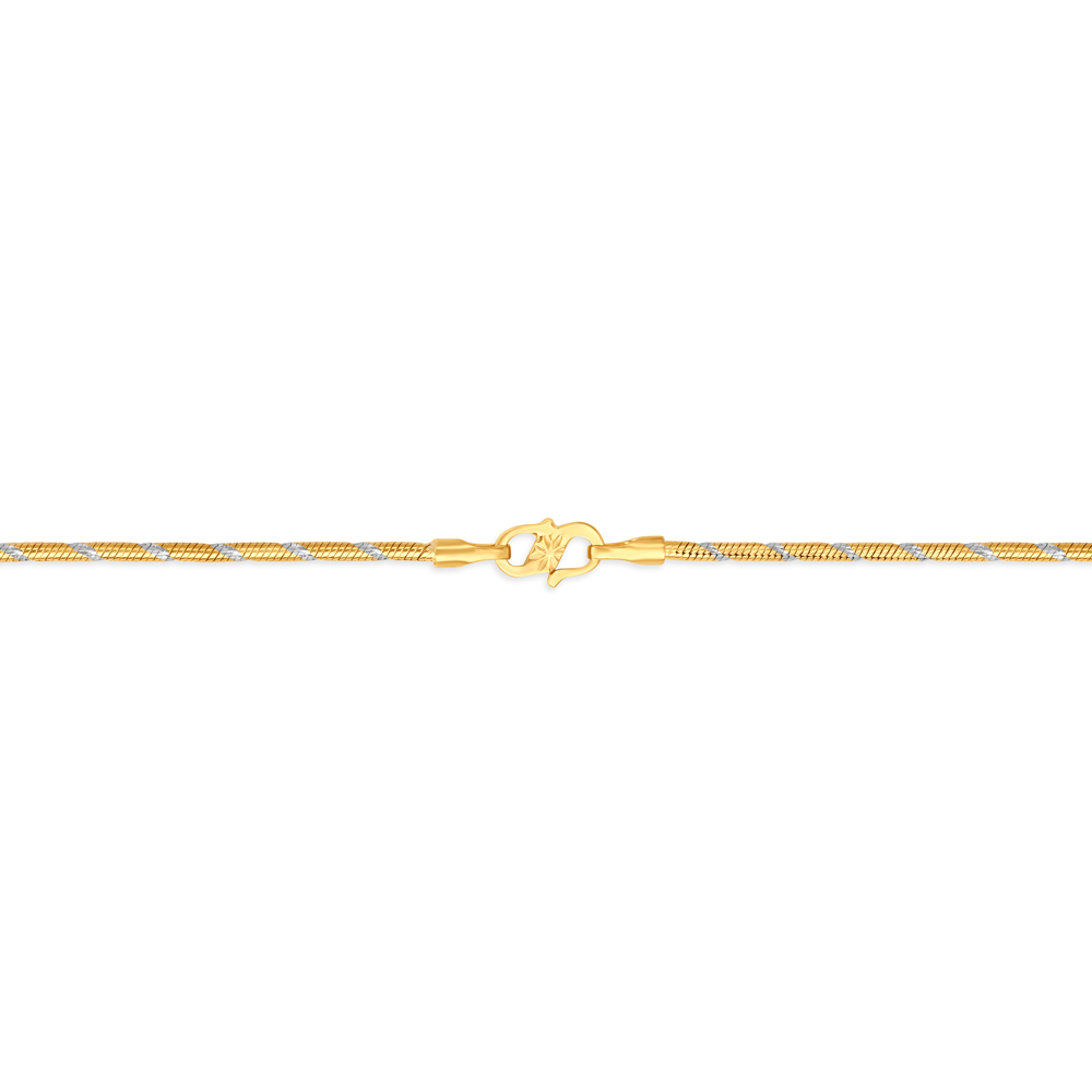 

Striking Twisted Gold Chain