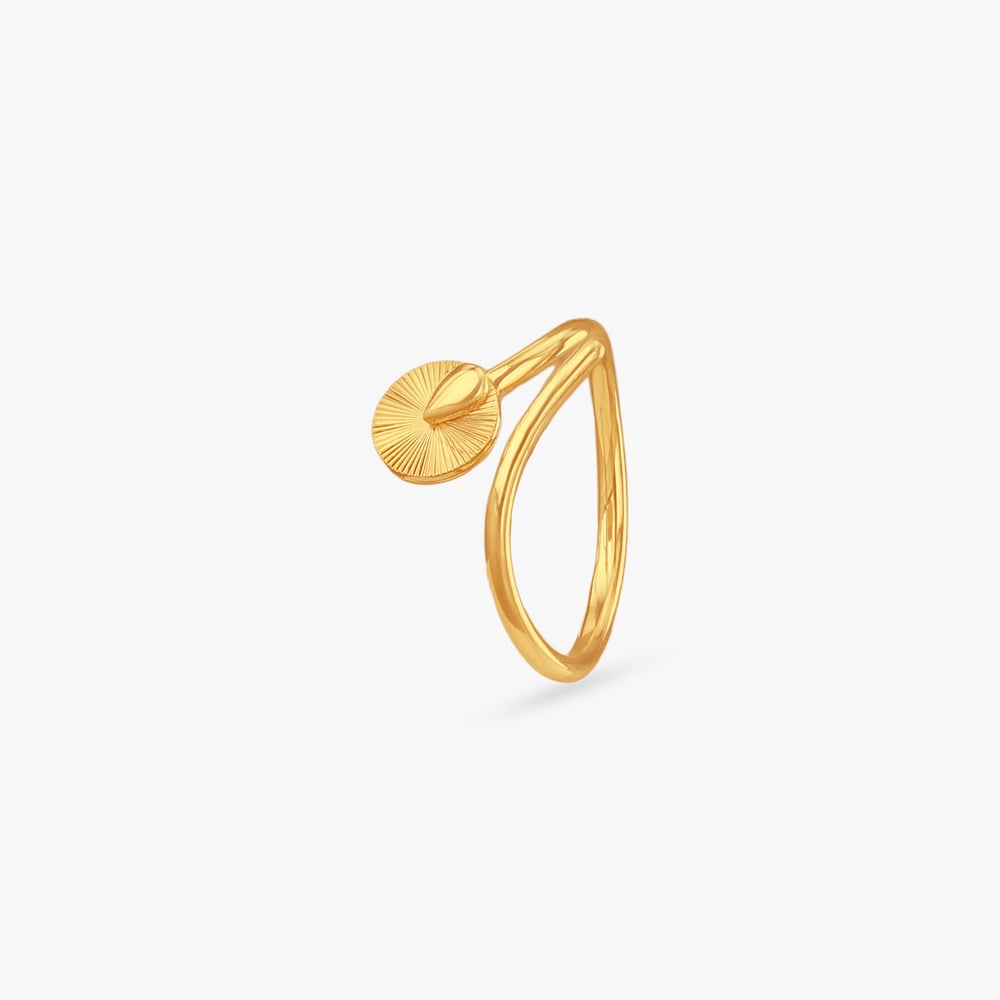 Golden Ray Gold Ring