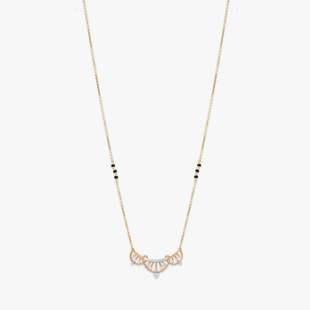 

Graceful Glow Diamond Mangalsutra