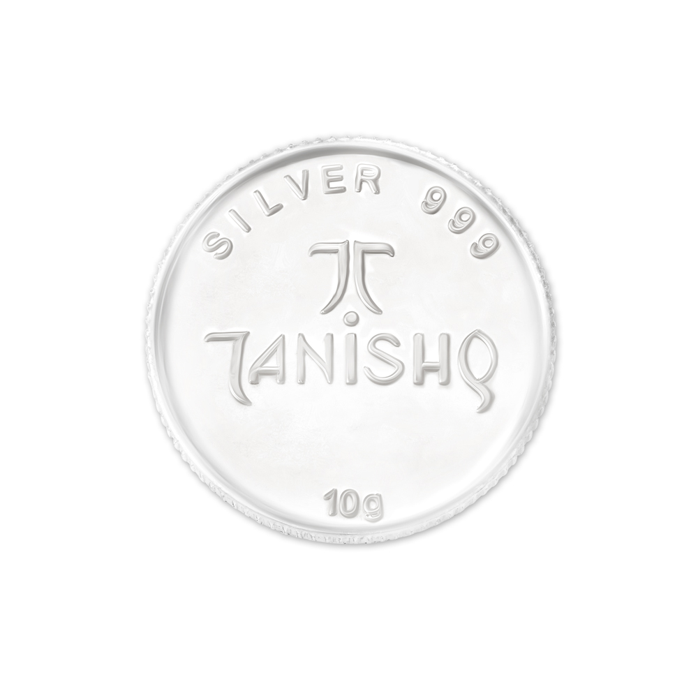Sitting Laxmi 10 Gram 999 Purity Silver Coin
