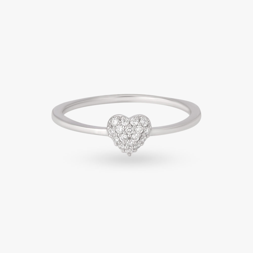 

Heart design Diamond Finger Ring
