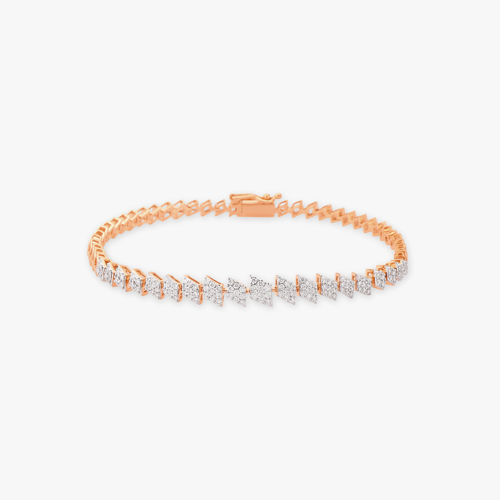 Half Eternity Diamond Bracelet