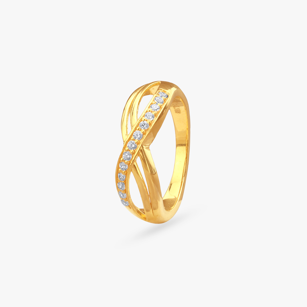 Forever Loop Gold Ring
