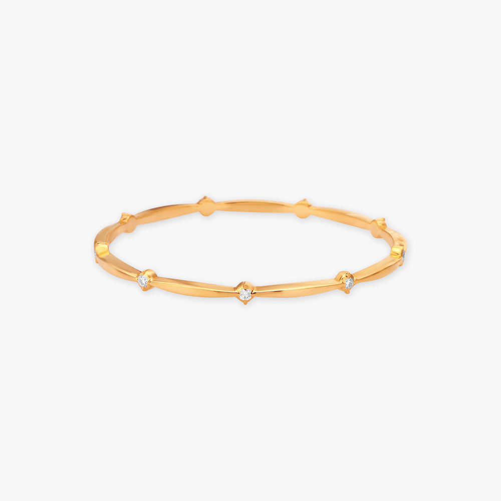 Elegant Diamond Bangle