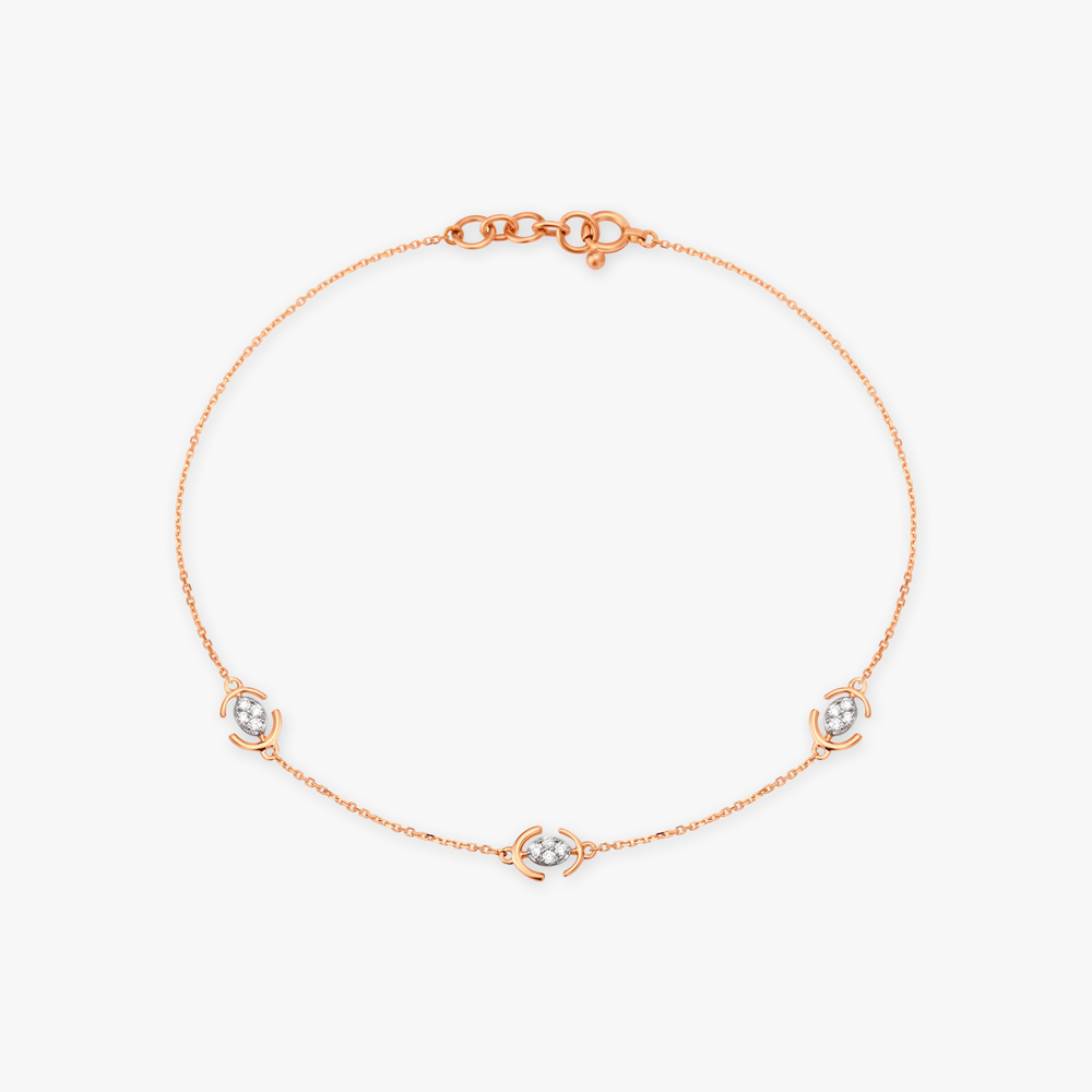 Intricate Diamond Bracelet