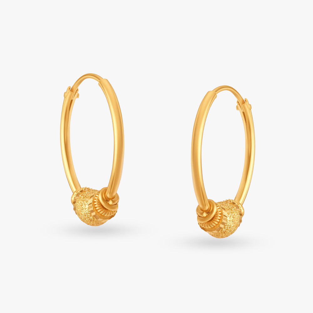 Enduring Charm Hoop Earrings