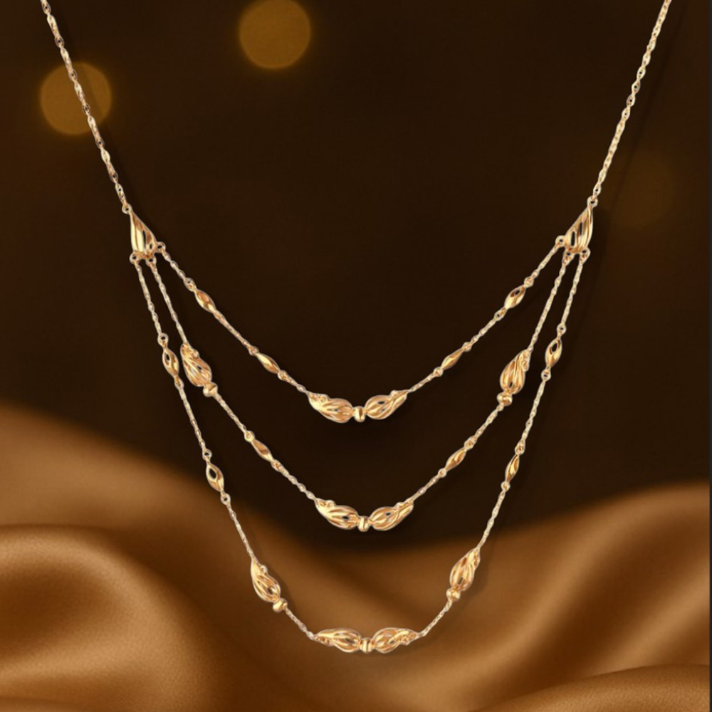 Twisted Charm Gold Chain