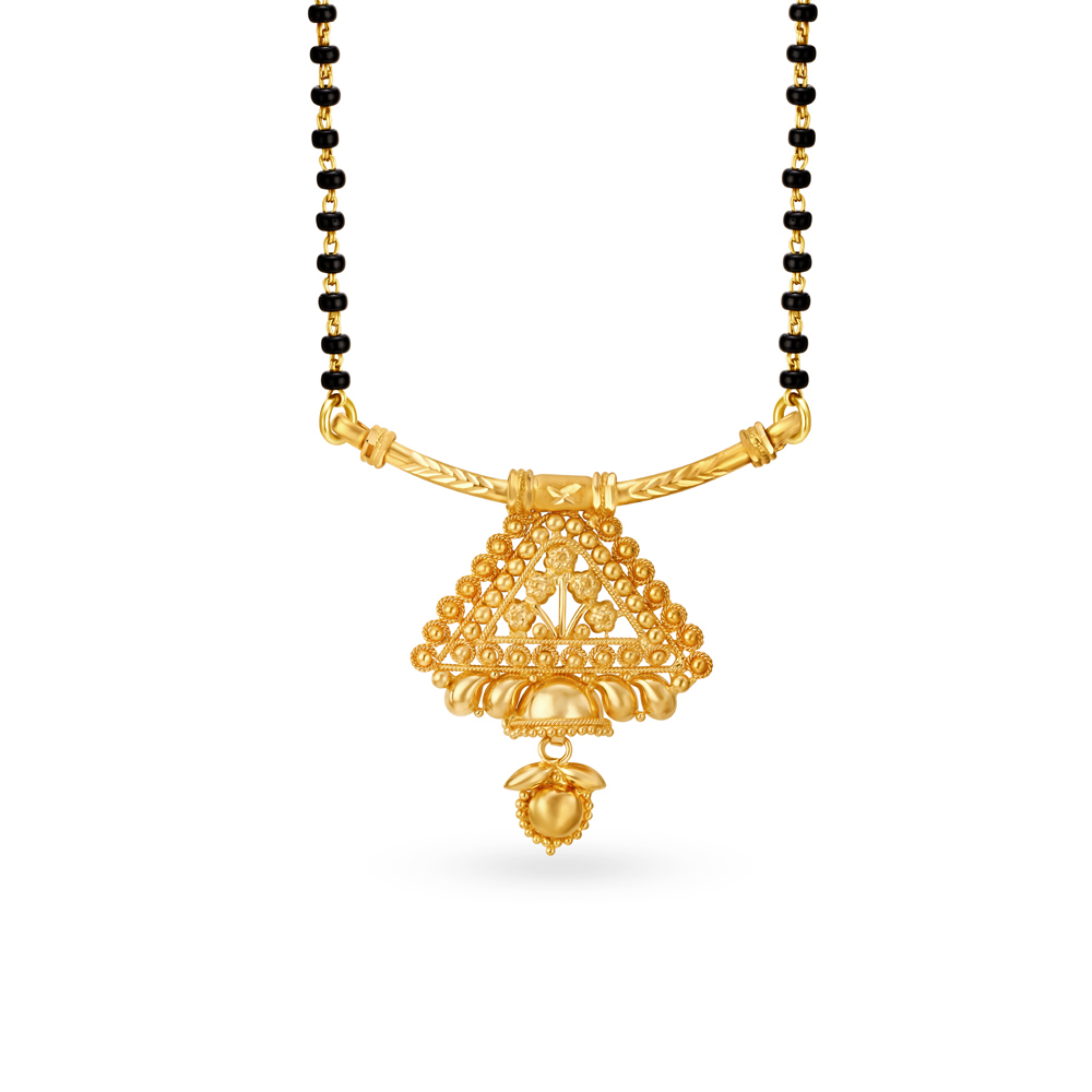 Stunning Regal Gold Pendant