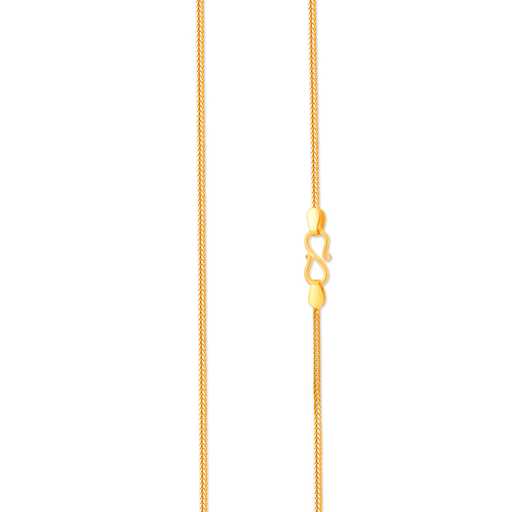

Shimmering Gold Foxtail Chain