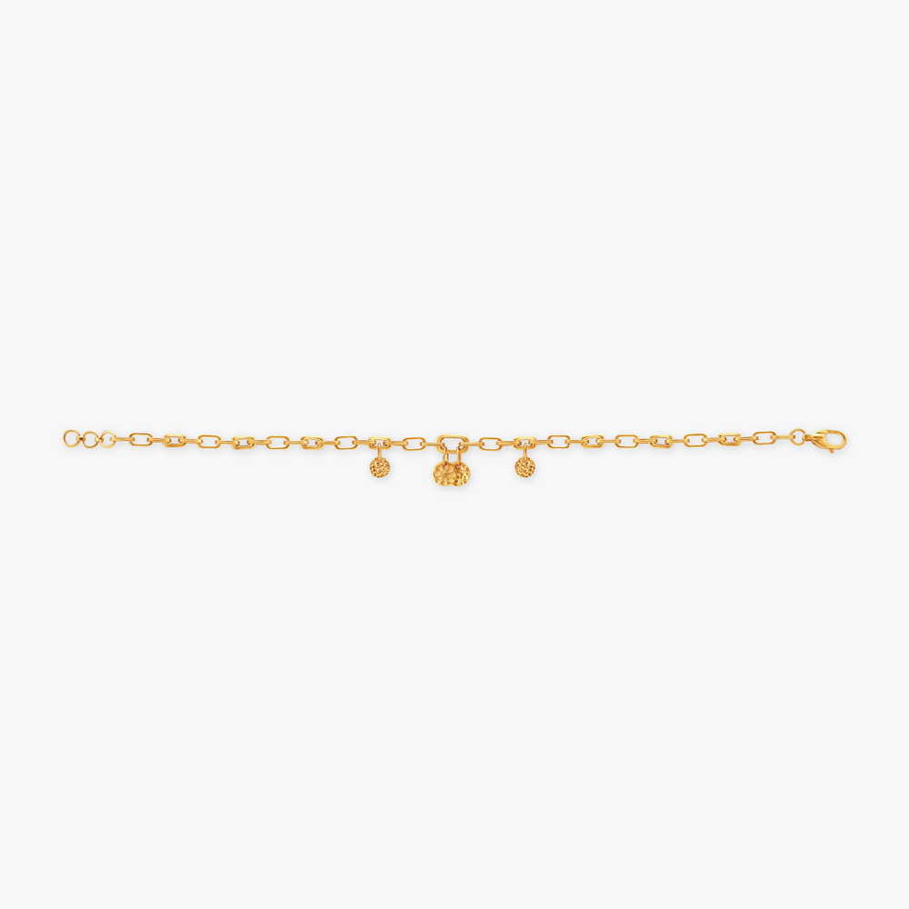 

Charm Gold Bracelet