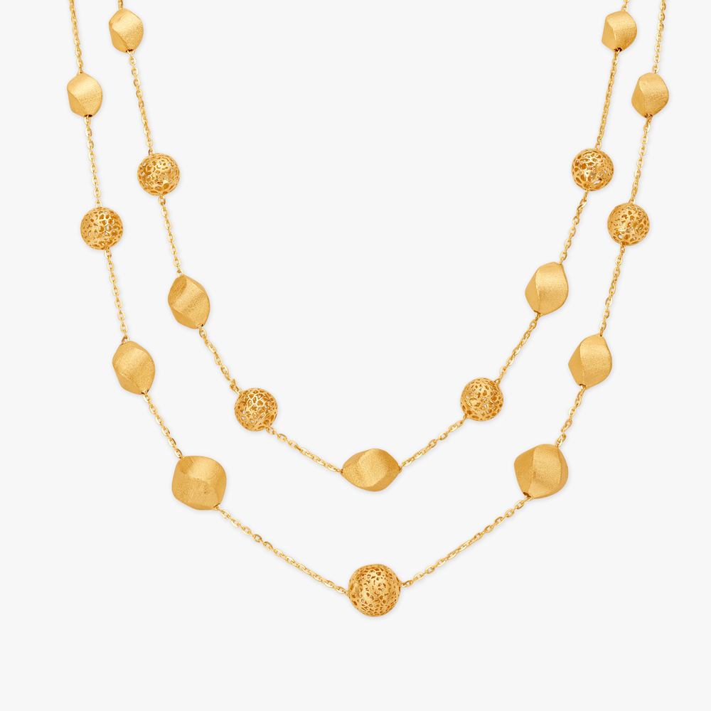 Delightful Surprise Beaded Layers Chain