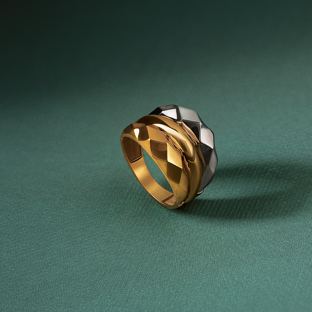 Multilayered Glam Ring