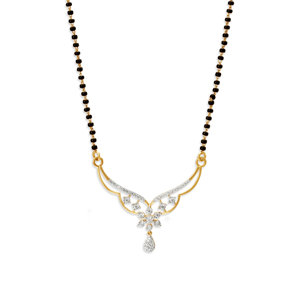 Precious Diamond Mangalsutra