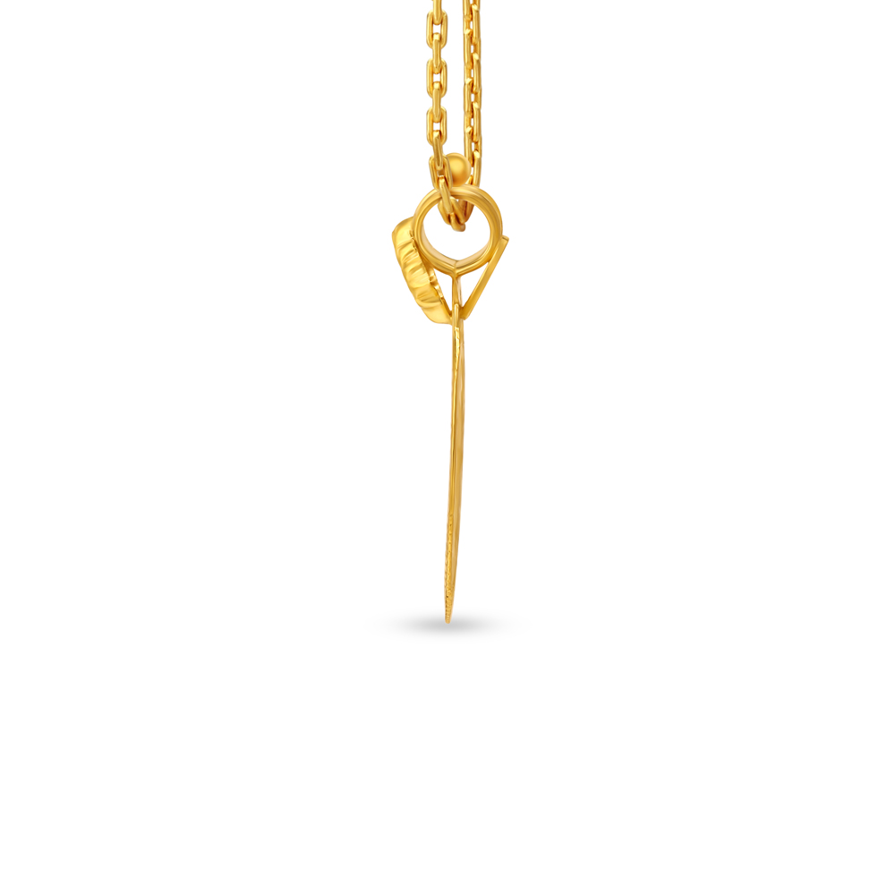 

Traditional Gold Lakshmi Kasu Pendant