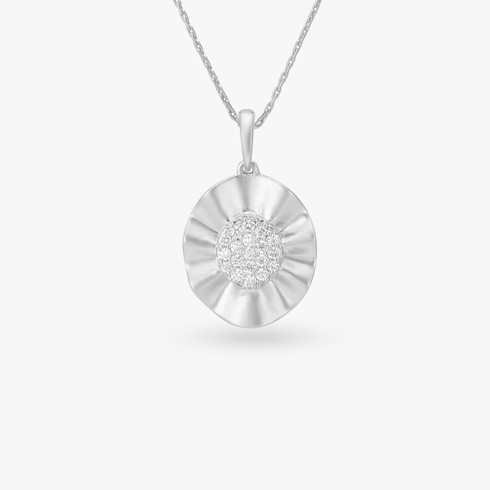 Polished Diamond Pendant
