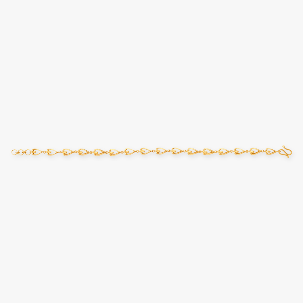 

Teardrop Gold Bracelet