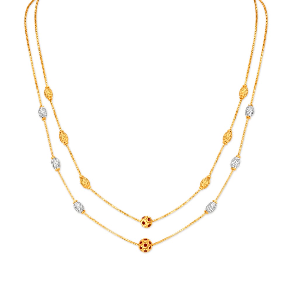 

Aesthetic Contemporary Design Gold Chain