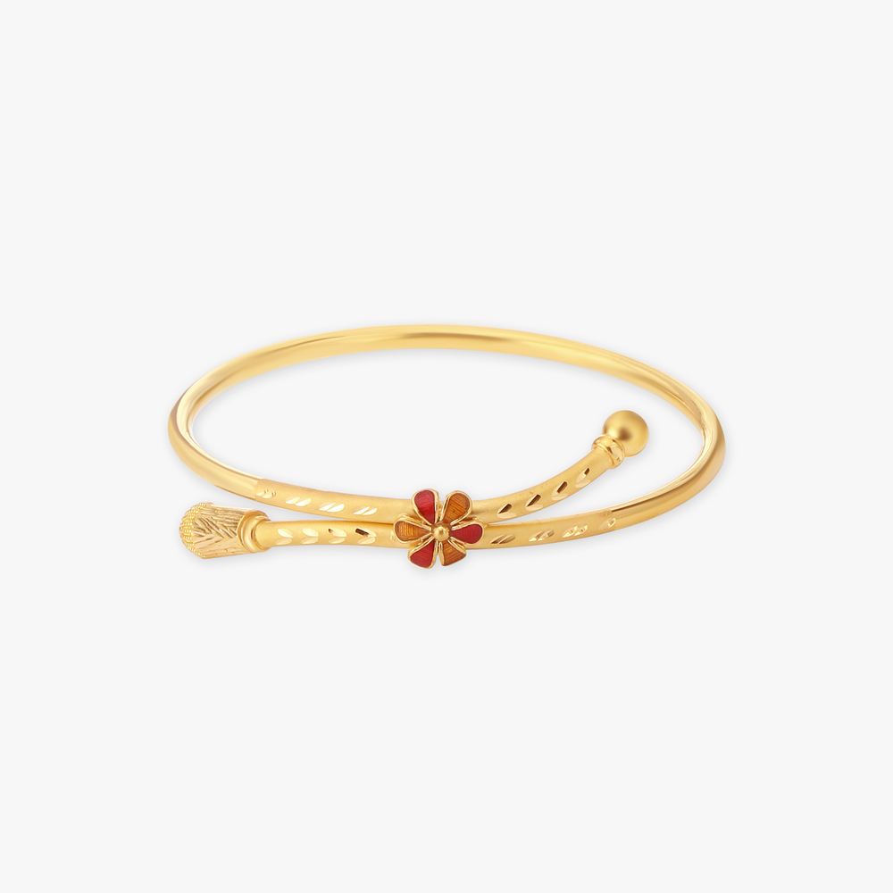 Floral Whimsy Bangle
