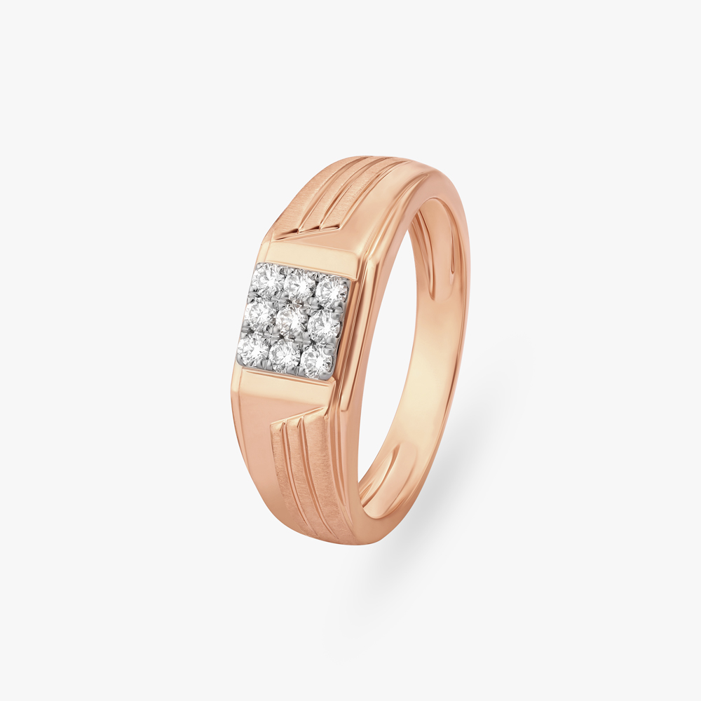 Dash of Elegance Finger Ring For Men