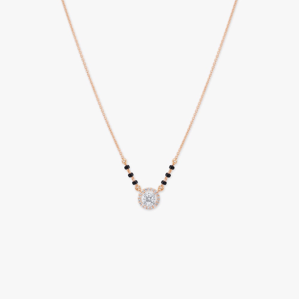Timeless Circle Diamond Mangalsutra