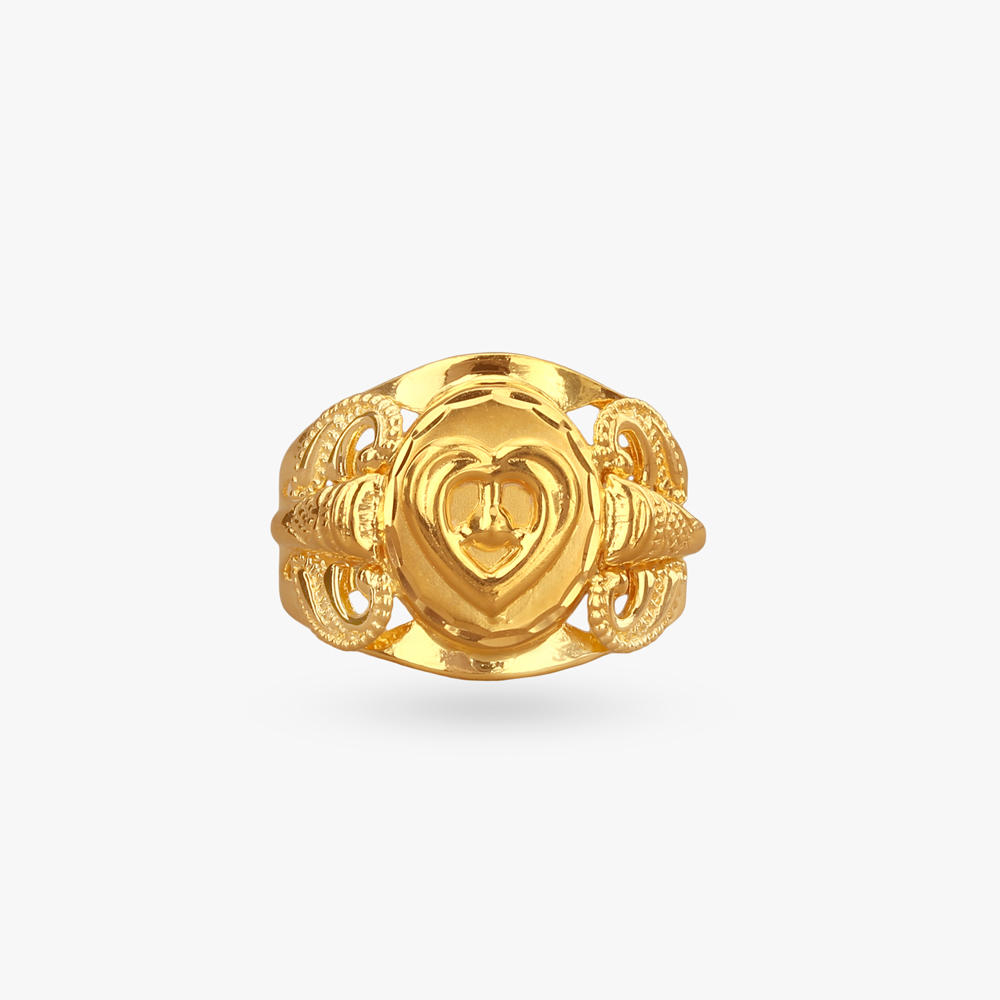 Regal Guard Gold Ring for Men