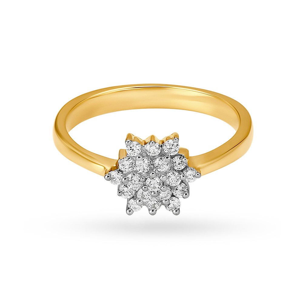 

Blossom Diamond Finger Ring