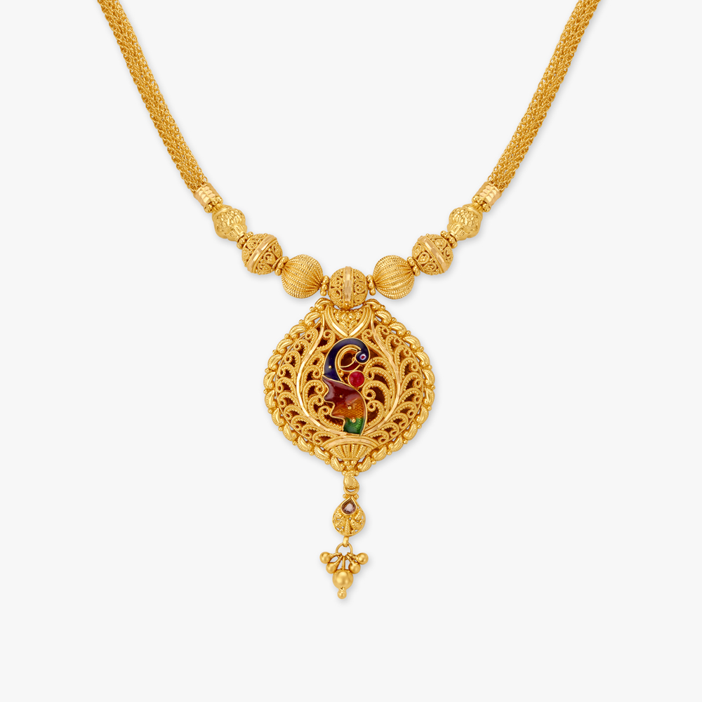 Gorgeous Peacock Necklace