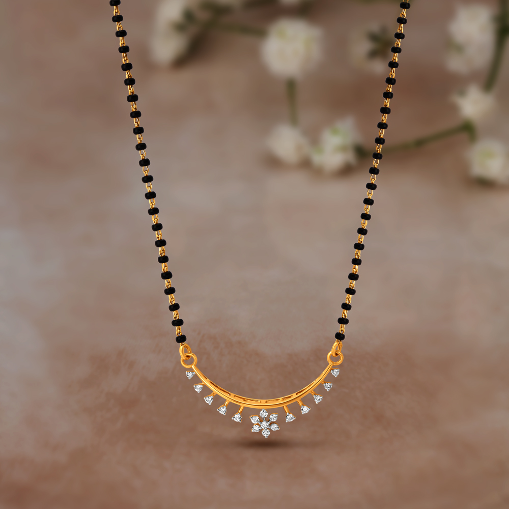 Radiant Arc Diamond Mangalsutra