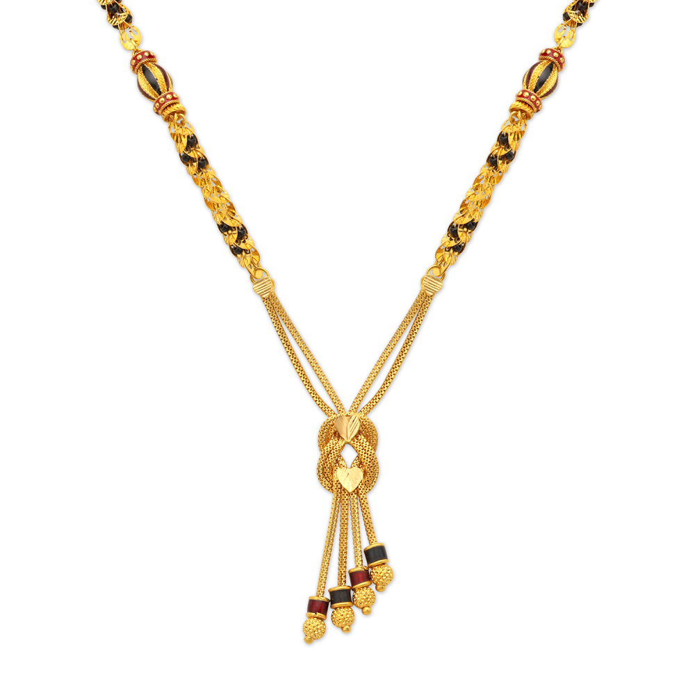 

Abstract Loop Mangalsutra