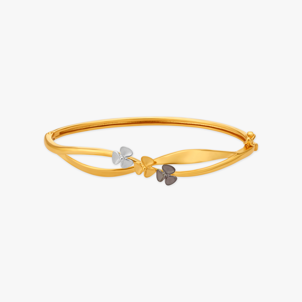 Gilded Blossoms Bangle