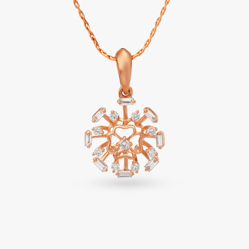 Statement Of Elegance Diamond Pendant