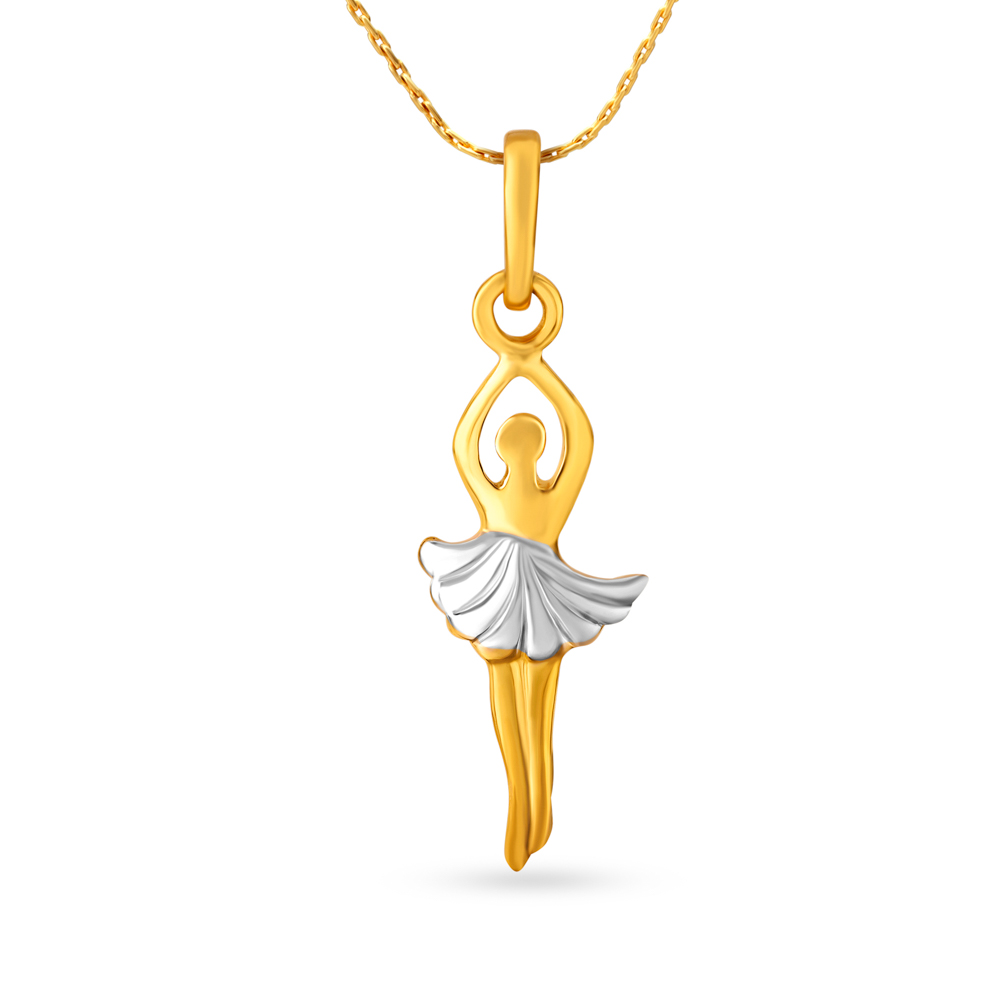 Artistic Ballerina Pendant For Kids