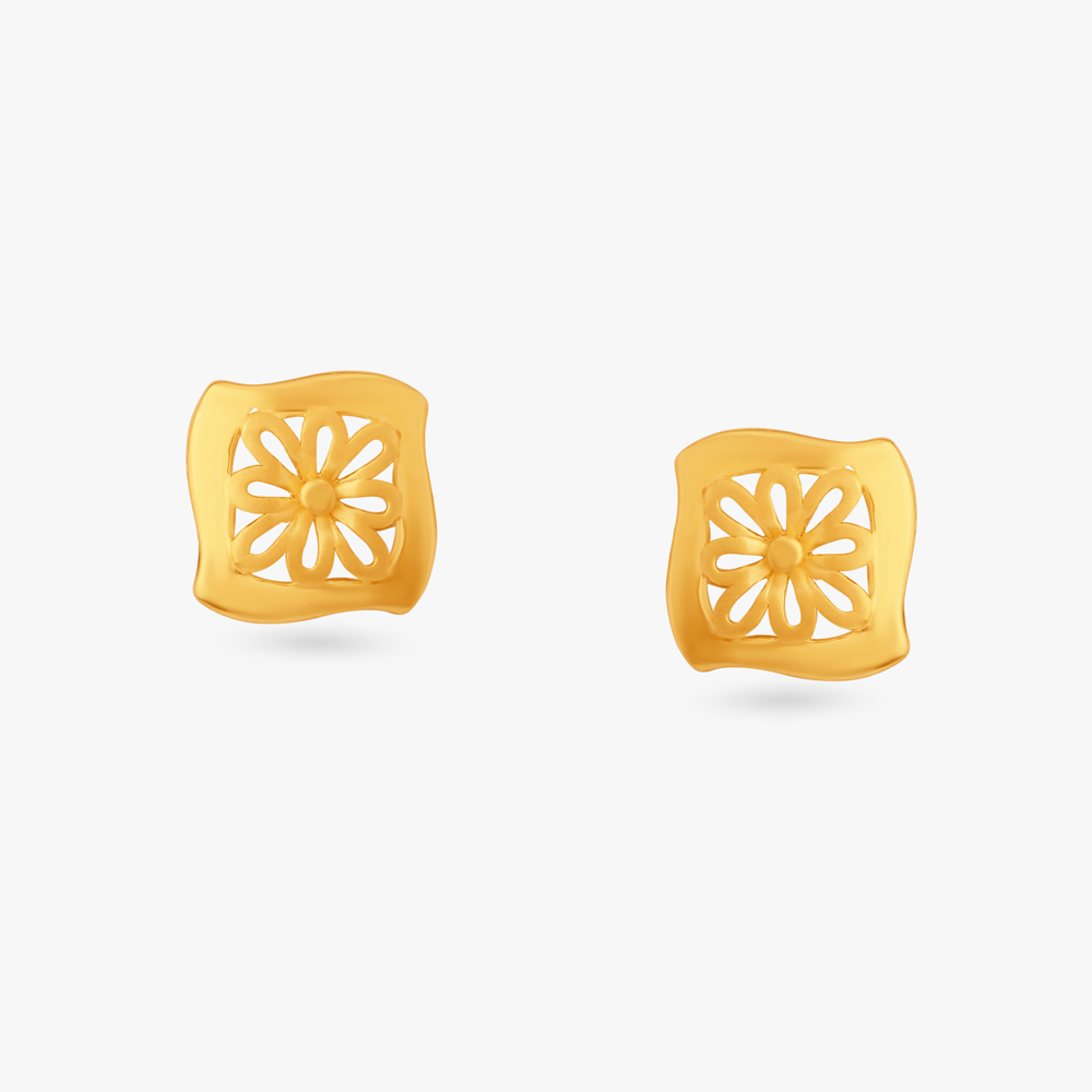Radiant Harmony Stud Earrings