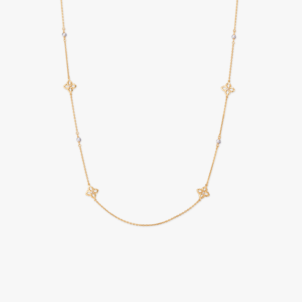 Floret Glint Gold Chain