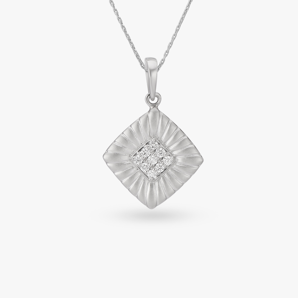 

Dainty Diamond Pendant